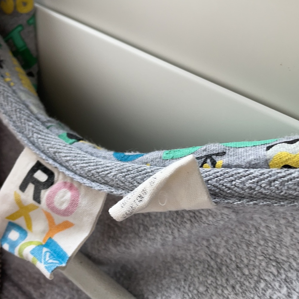 Vintage Roxy Zip-Up Sweatshirt - Picture 3 of 6